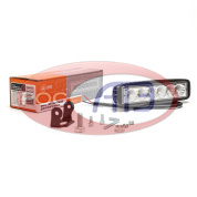 AE18RT-6LED-DRL-PC Фара светодиодная дополнит. прямоуг.-(ДХО 6 диодов, рассеиваемый свет,18W, 12/24V